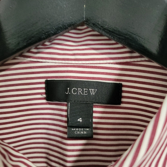 J.crew shirt long sleeve women  size  4 - Picture 11 of 15